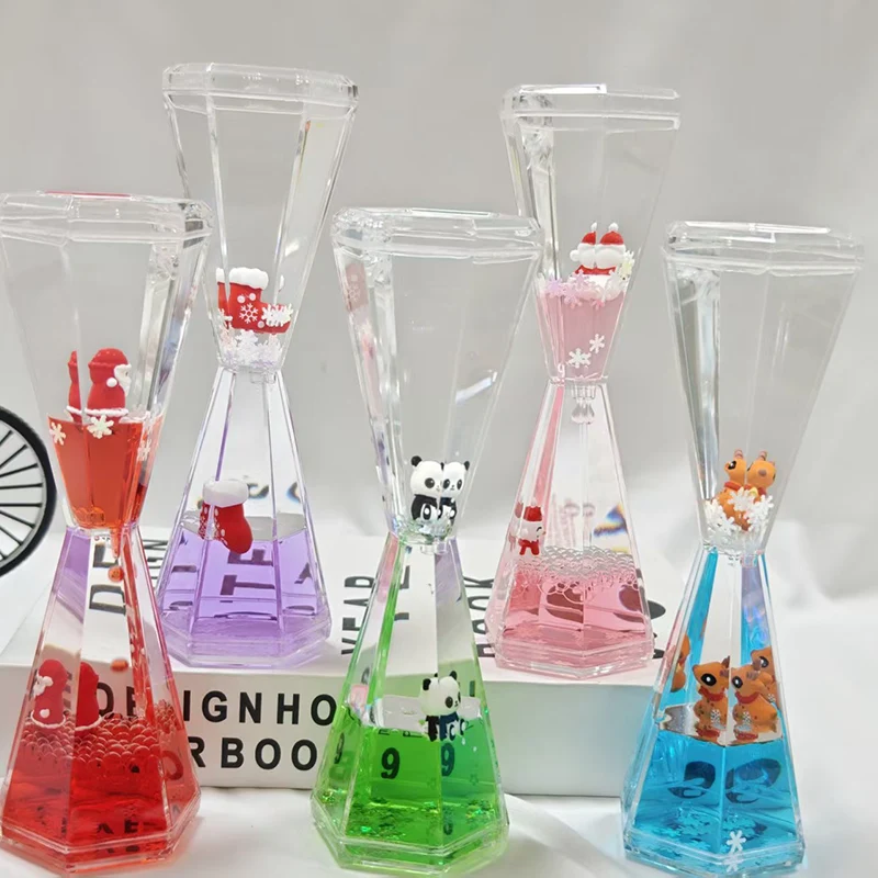 Welche Materialien werden für die Außenhülle eines flüssigen Öltropfenornaments verwendet?