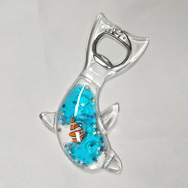 Delphin Flaschenöffner Kühlschrankmagnet